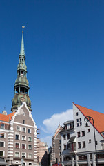 Obraz premium central Riga square , Latvia
