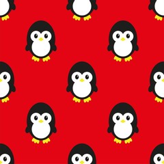 seamless pinguin pattern