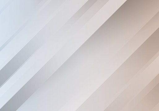 Abstract White Background with Stripes. Vector Minimal Banner.
