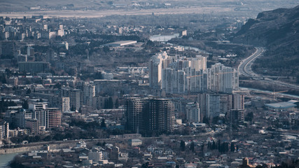 Fototapeta premium Concrete jungle - city landscape
