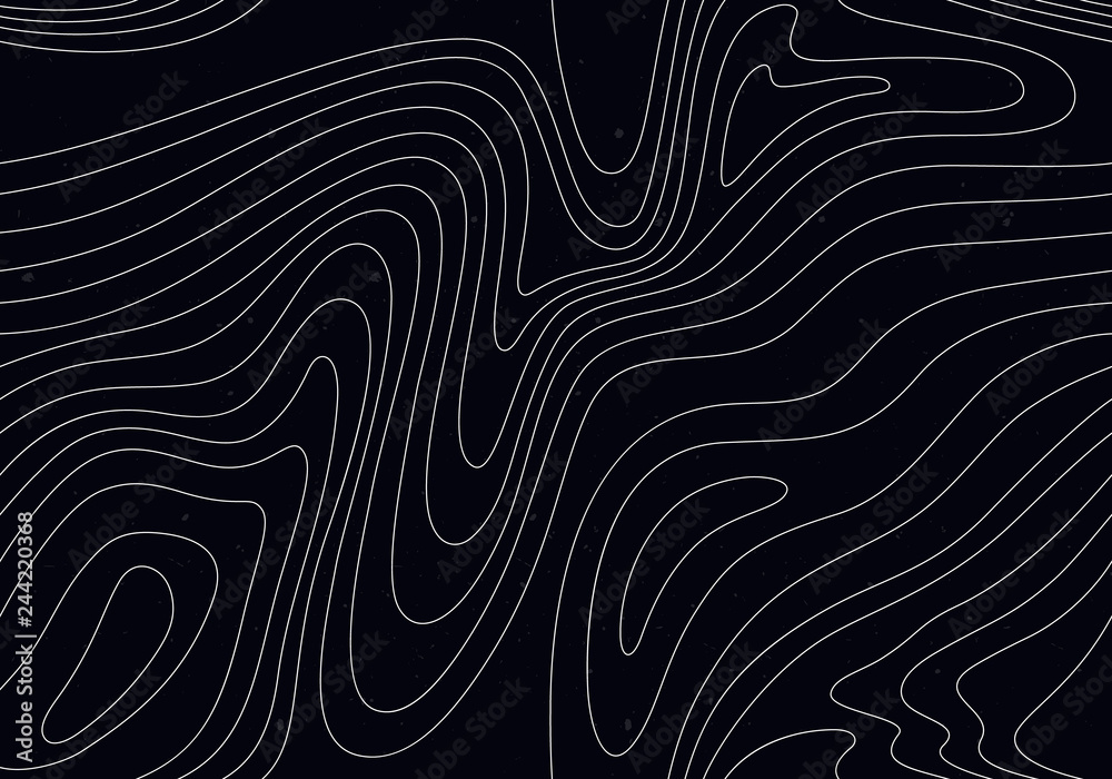 Aufkleber black background with white stripes. seamless pattern with optical illusion