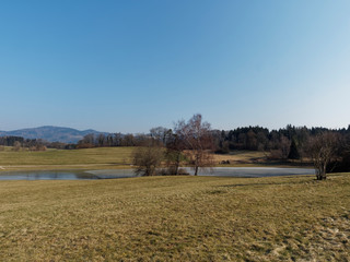 Eichener see bei Eichen im Naturpark Südschwarzwald. Landkreis Lörrach