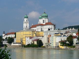 Obraz na płótnie Canvas Lungo la Ciclabile del Danubio (Austria)