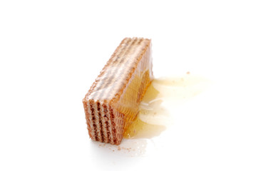 wafer and honey