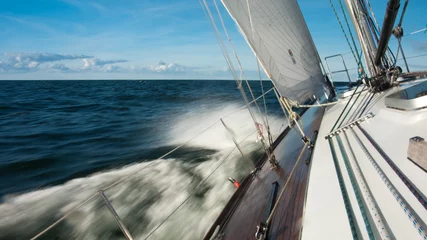 Fotobehang sailing boat © mk-perspective