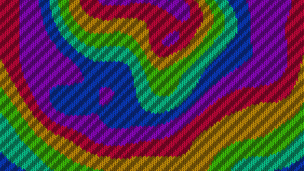 Fototapeta premium Background with a knitted texture, imitation of wool.