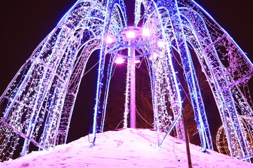 Зимний фонтан.