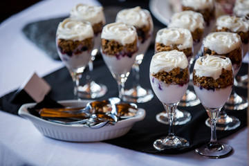 Berry cheesecake parfait