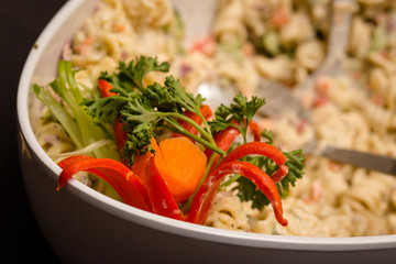 Healthy vegetable dip macro