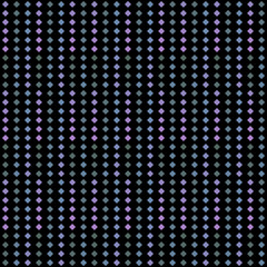 Abstract seamless pattern background with multicolored various rhombuses.