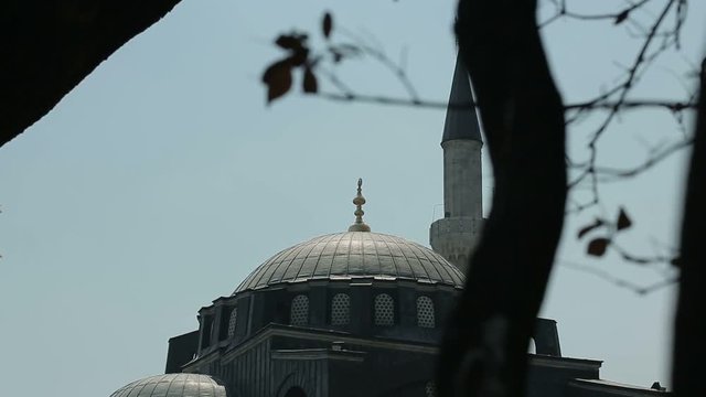 Istanbul Ottoman Kilic Ali Pasa Mosque Exterior Timelapse 2