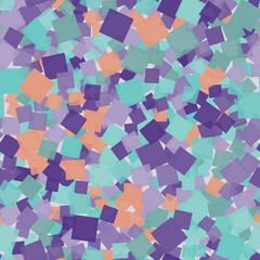 Abstract seamless color background with squares