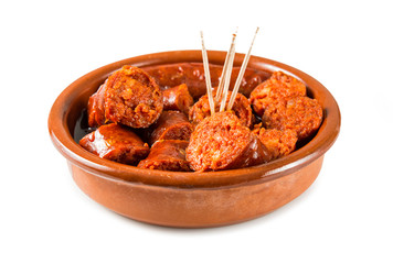 Chorizo a la sidra
