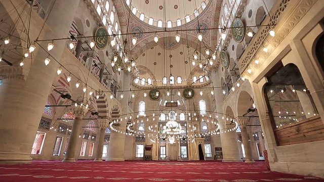 Istanbul Ottoman Kilic Ali Pasa Mosque Interior 2