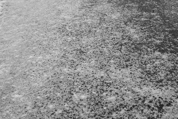 Seasons specific frozen under ground texture
