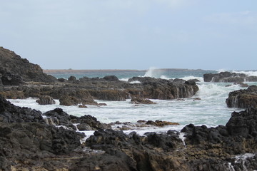 A beach in Cape Verde