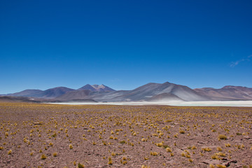 Salty mountains in Chile