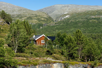 Hütte im Dovrefjell