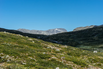 Landschaft im Skanmsdalsvegen  im Dovrefjell