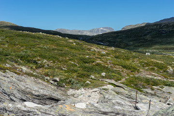 Landschaft im Skanmsdalsvegen  im Dovrefjell