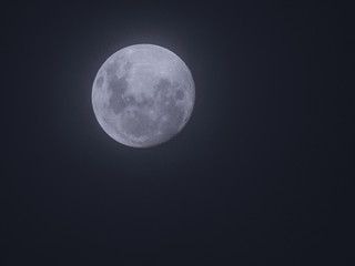 Lua cheia no céu