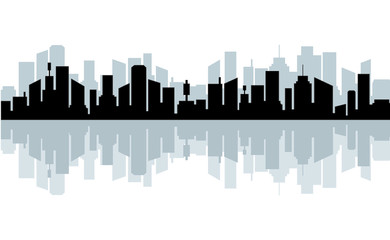 Fototapeta na wymiar skyline city modern vector illustration