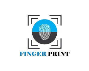 fingerprint illustration vector template