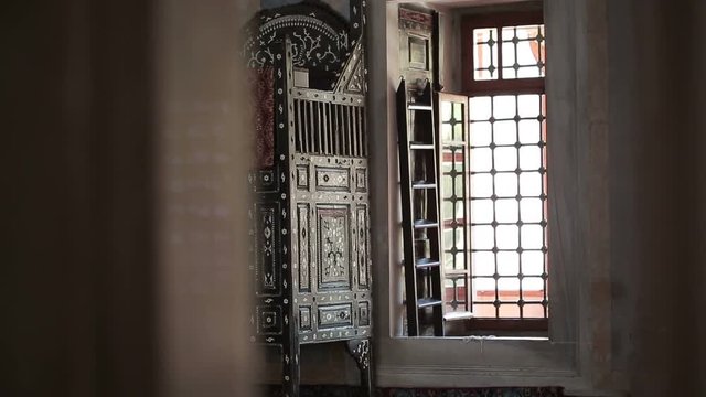 Istanbul Ottoman Laleli Mosque Interior Detail 7