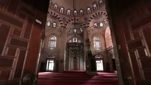 Istanbul Ottoman Mesih Ali Pasa Mosque Doors Interior