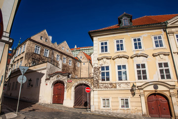 Obraz premium Beautiful architecture of Prague old town
