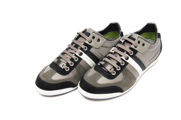 Sporty shows isolated on white background