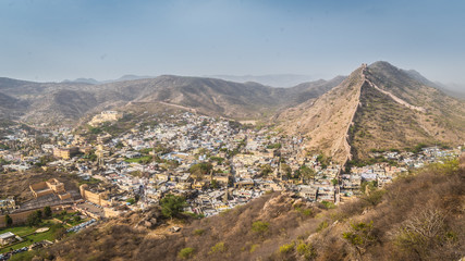 Amber fort : The Beautiful architecture in (Pink City) Jaipur, Rajasthan, India