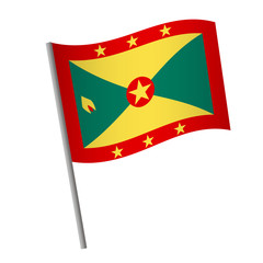 Grenada flag icon.