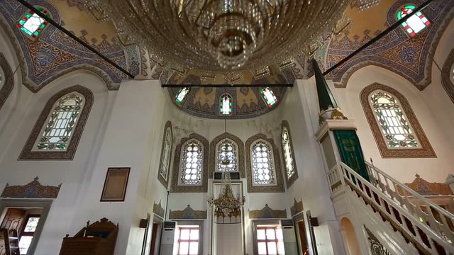 Istanbul Ottoman Molla Celebi Mosque Interior