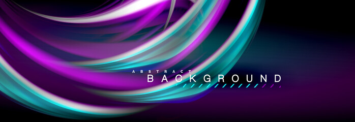 Blurred fluid colors background, abstract waves lines, mixing colours with light effects on light backdrop. Vector artistic illustration for presentation, app wallpaper, banner or posters