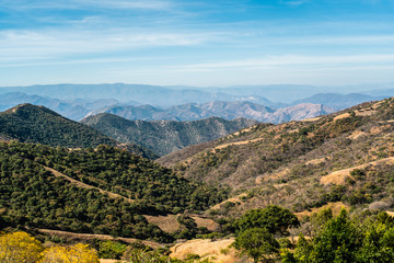 Fototapeta na wymiar Mountains of Guerrero, México