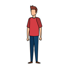 young man avatar character