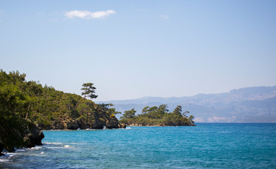 Fototapeta premium Nature and Sea view in Datça Turkey