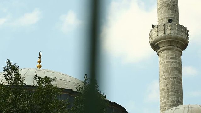 Istanbul Ottoman Molla Celebi Mosque Dome Timelapse