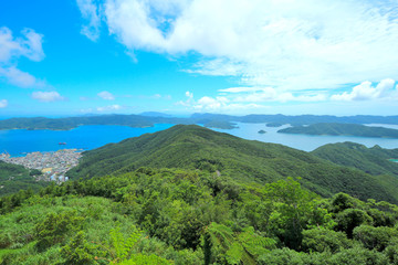 奄美大島　高知山展望台の風景
