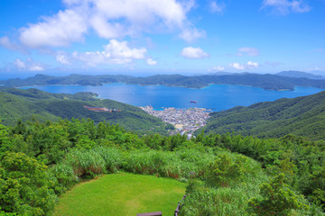 奄美大島　高知山展望台の風景