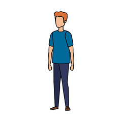 young man avatar character