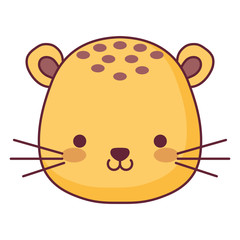 cute and little tiger character