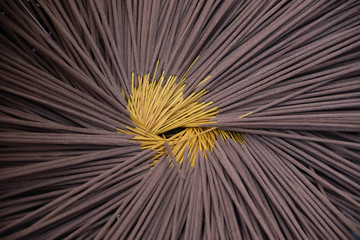 Close up incense