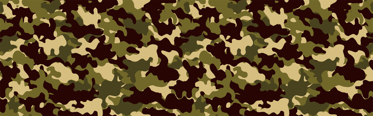 Fototapeta premium Camouflage background. Seamless pattern.Vector. 迷彩パターン