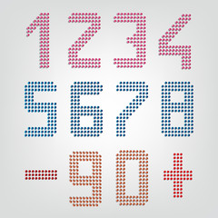 digital polygonal number set