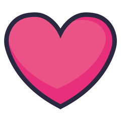 heart love valentines card