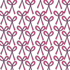 cute bownties pattern background