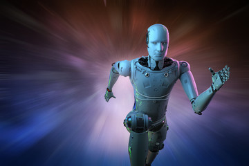 Fast speed technology concept