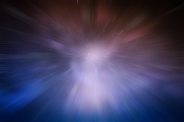 space blurred background